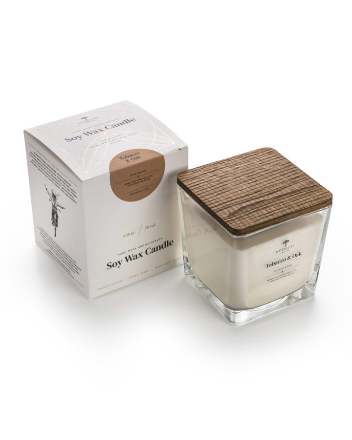 Bougie d’aromathérapie à la cire de soja 450g