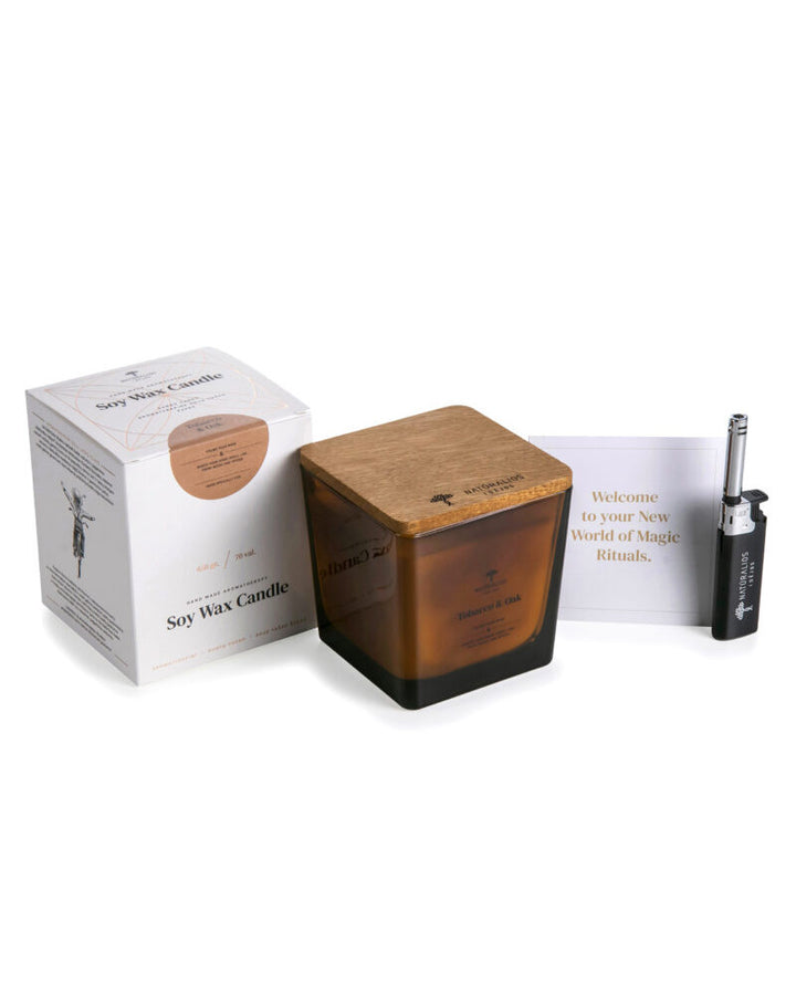 Bougie d’aromathérapie à la cire de soja 450g