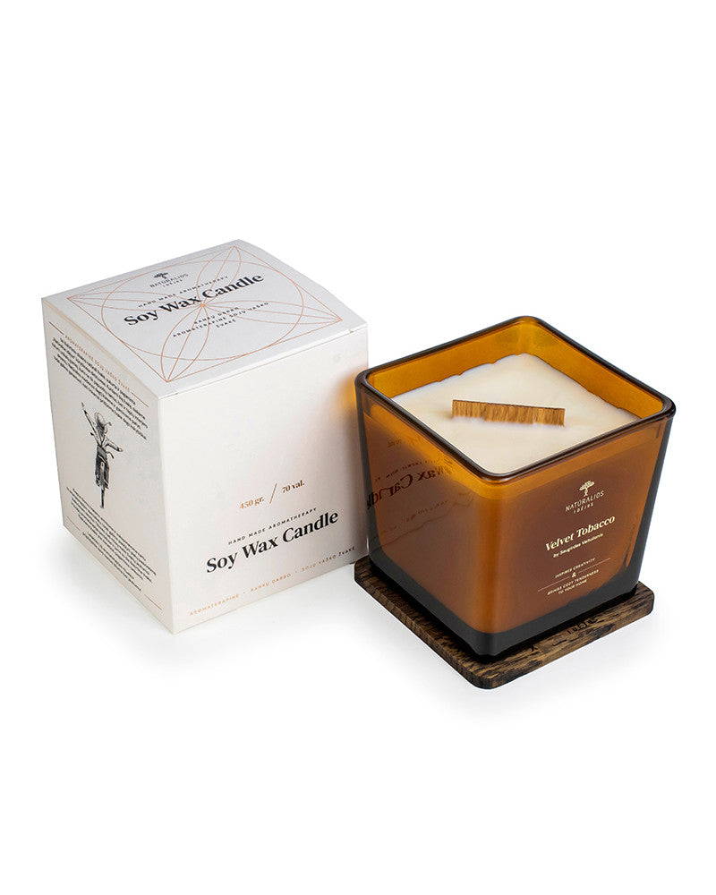 Bougies à la cire de soja d’aromathérapie Premium collection 450g